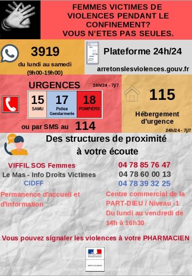 Affiche Direction départementale aux droits des femmes 