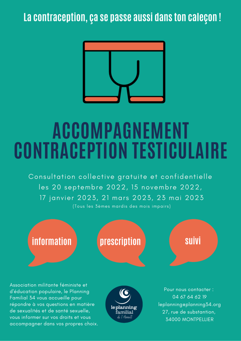 accompagnement contraception testiculaire