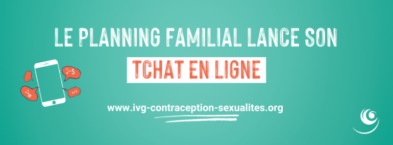 Le Planning Familial lance son tchat en ligne (bannière)