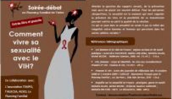 Rencontres et controverses: débat autour de comment vivre sa sexualité avec le VIH, le 3 décembre 2012, au Planning Familial de l'Isère, de 18h à 20h