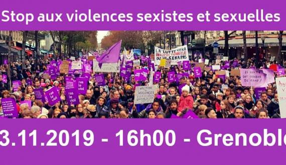 23 novembre marche Grenoble