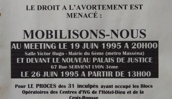 Tract d'appel à la mobilisation contre les commandos anti-IVG