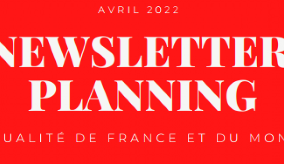 newsletter avril 2022