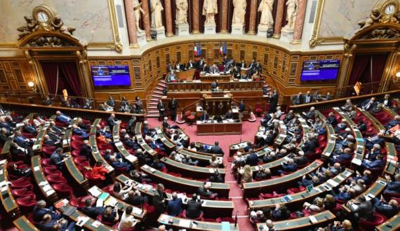 Prise de vue du Sénat français