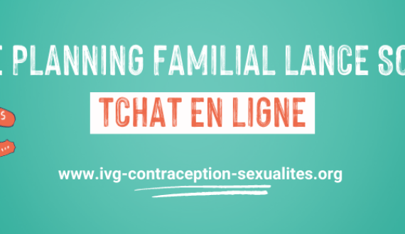 Le Planning Familial lance son tchat en ligne (bannière)