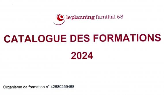 Catalogue de formations 2024