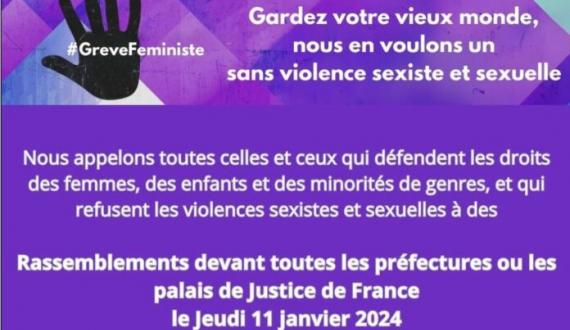 Appel rassemblements 11 janvier