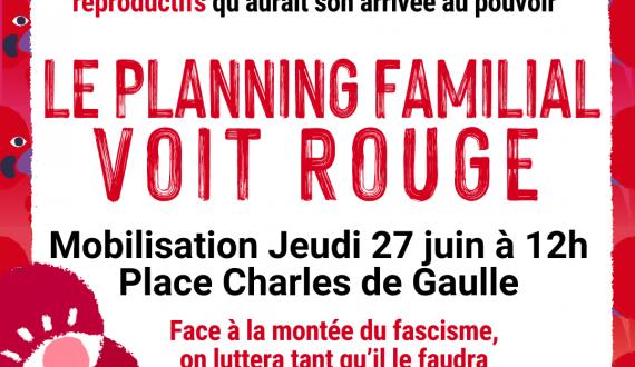 le planning familial voit rouge
