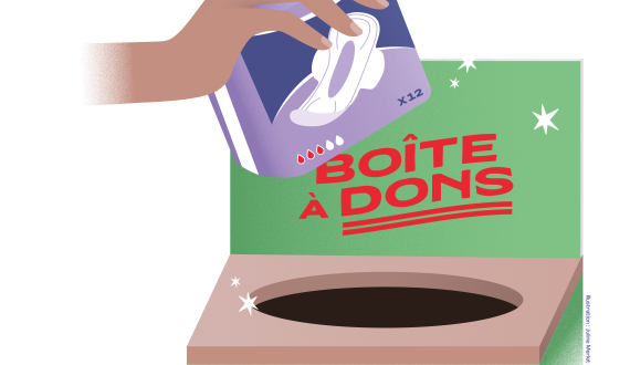 illustration borne collecte