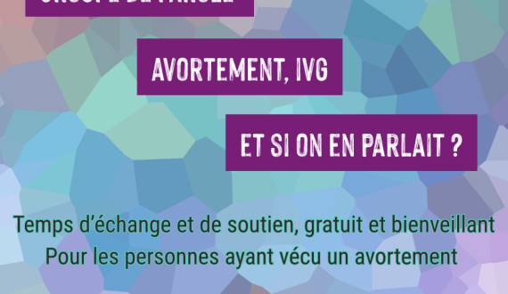 groupe de parole avortement IVG, si on en parlait ?