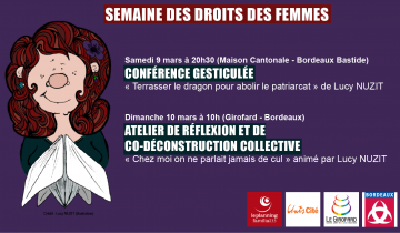 Conférence gesticulée et atelier de Lucy NUZIT