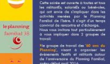 Apéro des bénévoles, le 16 février 2016 à partir de 18h30 à Grenoble