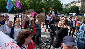 Manifestation anti Manif pour tous