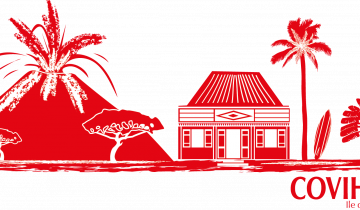 Logo du colloque VIH - hépatites - addictologie Océan Indien 2019
