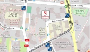 Plan d'accès avec stationnement handicap