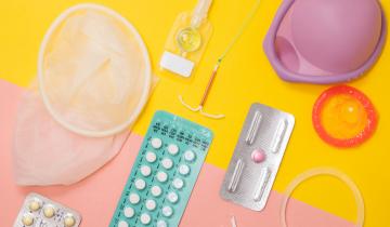 Exemples de contraceptions : DIU, pilule, préservatif interne et externe