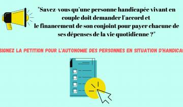Pétition objectif autonomie AAh