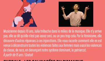 Affiche de la soirée du 9 mars à la MJC de Brequigny / Rennes