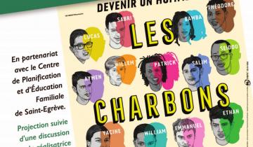affiche film les charbons ardents