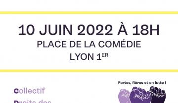 Manifestation le 10 juin à l'appel du Collectif Droits des Femmes 69