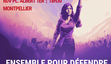 Rassemblement à Montpellier