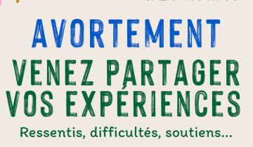 avortement, venez partager vos expériences : ressentis, difficultés, soutiens...