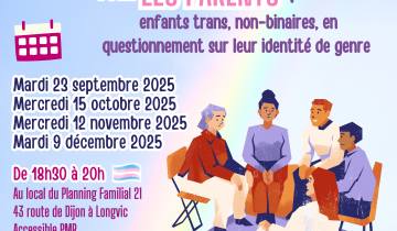 groupe de discussions pour les parents d'enfants trans 