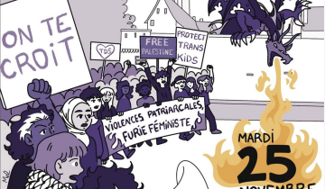 Affiche · Journée internationale de lutte contre les Violences Sexistes et Sexuelles