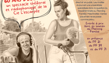 affiche pour la pièce de théâtre les 60 ans du PF le 6 mars 2026