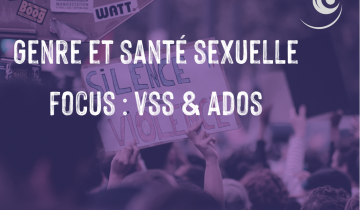 titre de la formation avec un fond d'une manifestation contre les violences sexistes et sexuelles