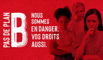 Nous sommes en danger, vos droits aussi !