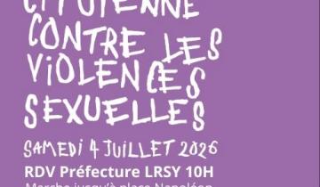 Grande marche citoyenne contre les violences sexuelles